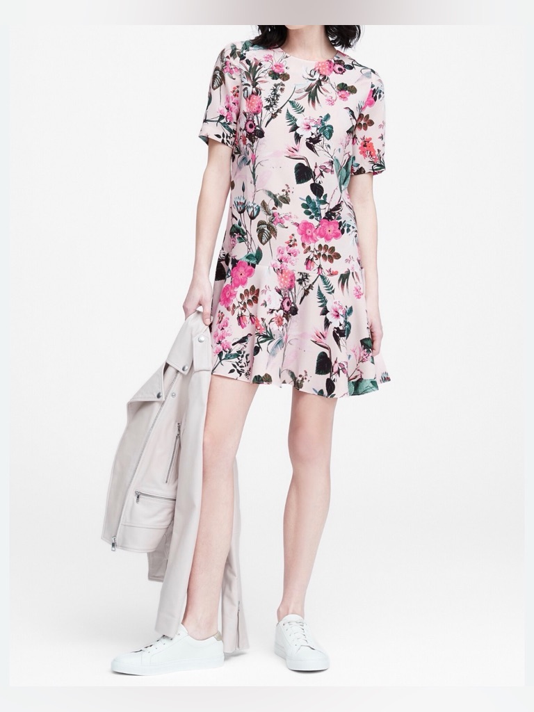Banana Republic Floral Mini Dress